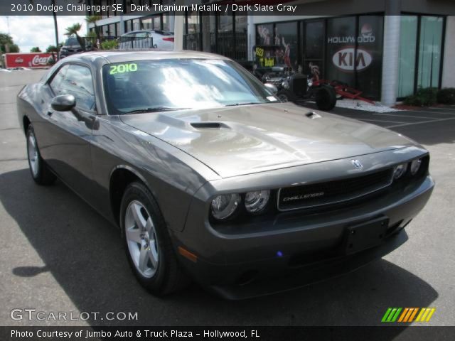 2010 Dodge Challenger SE in Dark Titanium Metallic