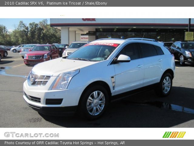 2010 Cadillac SRX V6 in Platinum Ice Tricoat