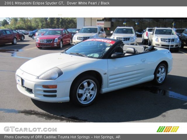 2001 Mitsubishi Eclipse Spyder GT in Dover White Pearl