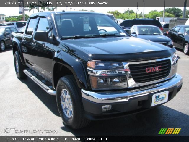 2007 GMC Canyon SLE Crew Cab in Onyx Black