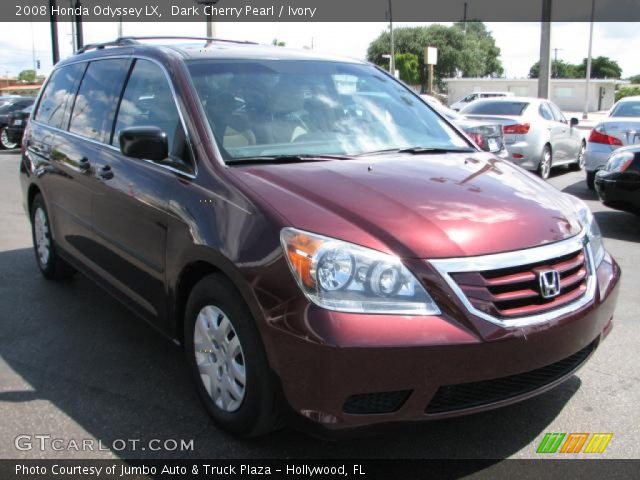 Honda odyssey dark cherry pearl 2008 #6