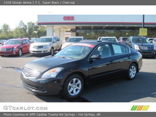 2008 Nissan Altima 2.5 S in Super Black