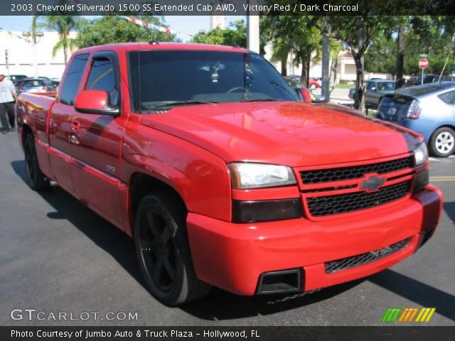 2003 Chevrolet Silverado 1500 SS Extended Cab AWD in Victory Red