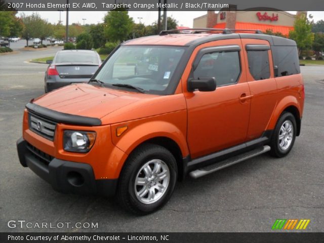 2007 Honda Element EX AWD in Tangerine Orange Metallic