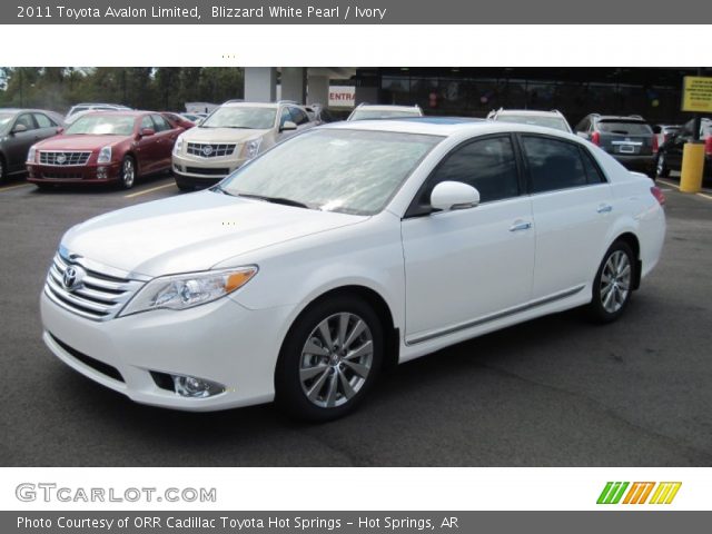 2011 Toyota Avalon Limited in Blizzard White Pearl