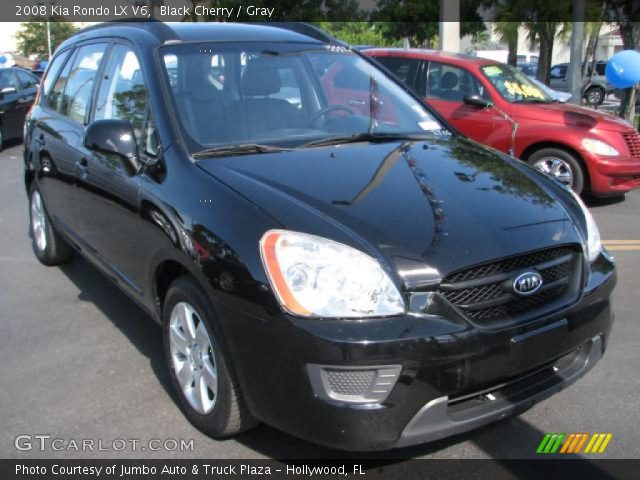 2008 Kia Rondo LX V6 in Black Cherry