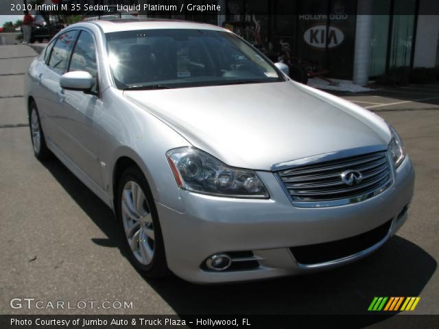 2010 Infiniti M 35 Sedan in Liquid Platinum