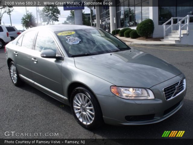 2008 Volvo S80 3.2 in Willow Green Metallic