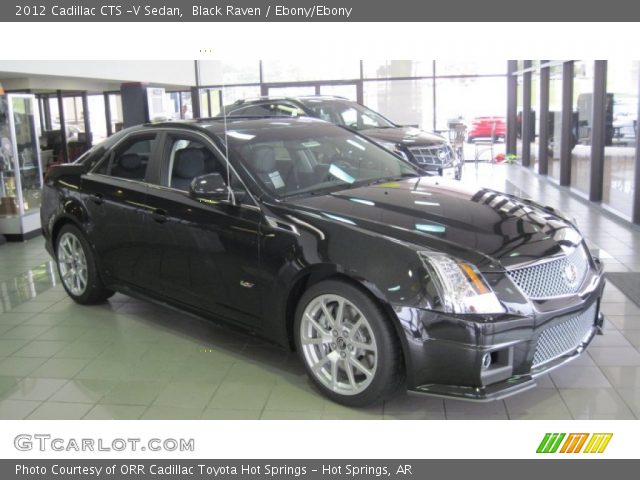 2012 Cadillac CTS -V Sedan in Black Raven