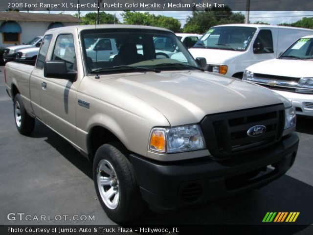 2008 Ford Ranger XL SuperCab in Pueblo Gold Metallic