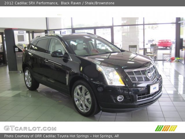 2012 Cadillac SRX Performance in Black Raven