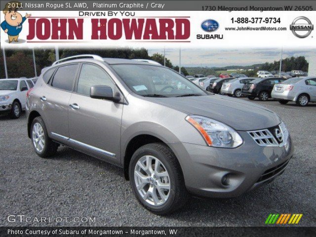 2011 Nissan Rogue SL AWD in Platinum Graphite