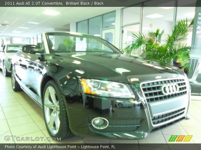 2011 Audi A5 2.0T Convertible in Brilliant Black