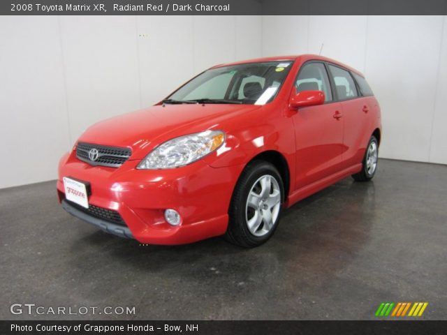 2008 Toyota Matrix XR in Radiant Red