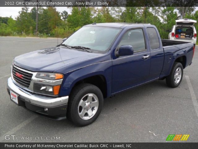 2012 GMC Canyon SLE Extended Cab in Navy Blue