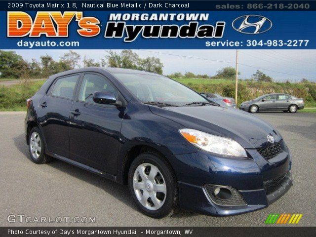 2009 Toyota Matrix 1.8 in Nautical Blue Metallic