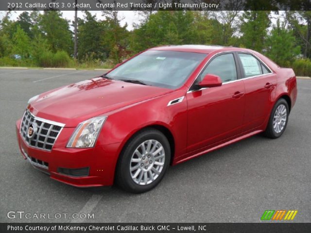2012 Cadillac CTS 3.0 Sedan in Crystal Red Tintcoat