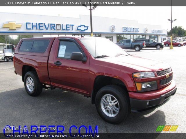 2011 Chevrolet Colorado LT Regular Cab 4x4 in Cardinal Red Metallic