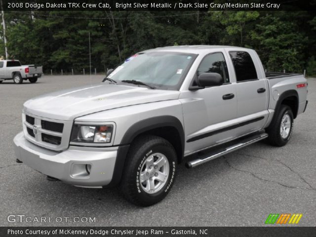 2008 Dodge Dakota TRX Crew Cab in Bright Silver Metallic