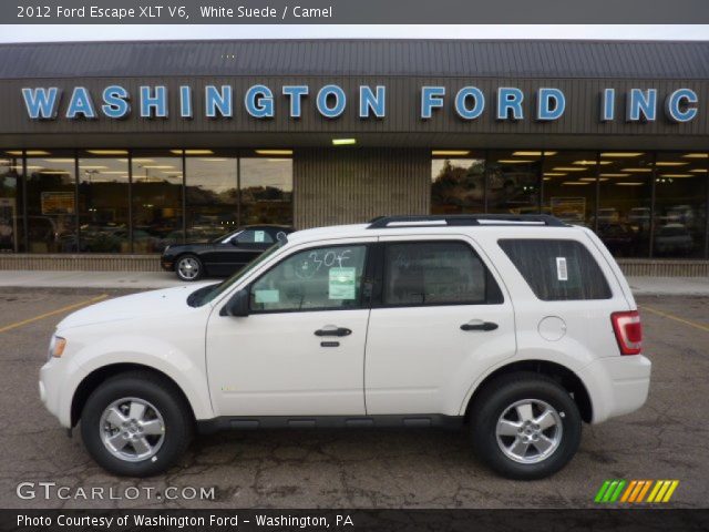 2012 Ford Escape XLT V6 in White Suede