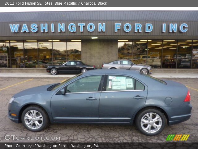 2012 Ford Fusion SE in Steel Blue Metallic