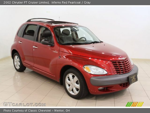 2002 Chrysler PT Cruiser Limited in Inferno Red Pearlcoat