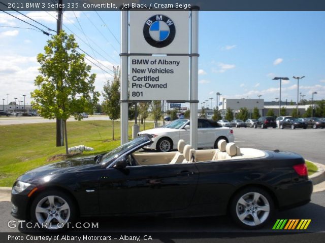 2011 BMW 3 Series 335i Convertible in Jet Black