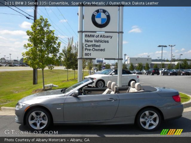 2011 BMW 3 Series 335i Convertible in Space Gray Metallic