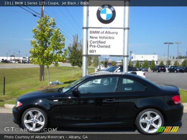 2011 BMW 1 Series 135i Coupe in Jet Black