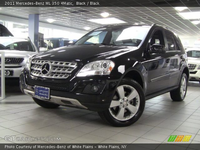 2011 Mercedes-Benz ML 350 4Matic in Black