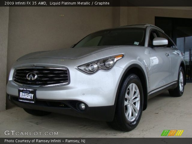 2009 Infiniti FX 35 AWD in Liquid Platinum Metallic