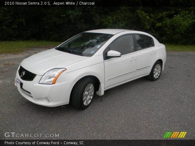 2010 Nissan Sentra 2.0 S in Aspen White