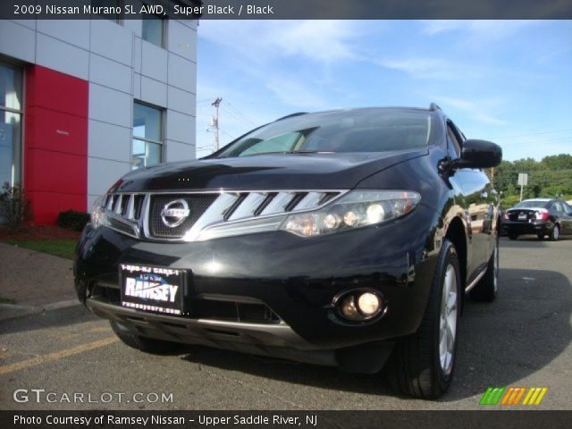 2009 Nissan Murano SL AWD in Super Black