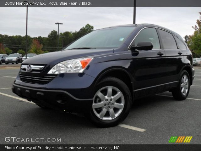 2008 Honda CR-V EX in Royal Blue Pearl