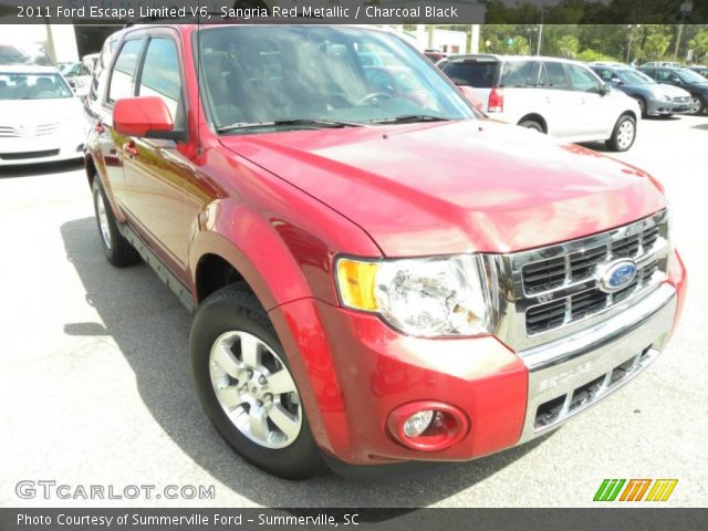 2011 Ford Escape Limited V6 in Sangria Red Metallic