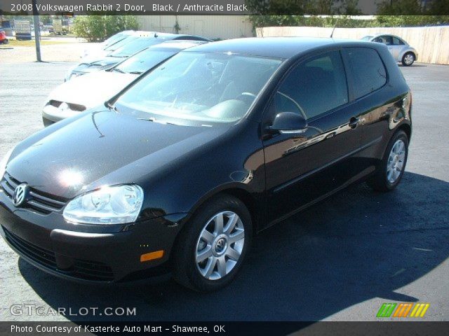 2008 Volkswagen Rabbit 2 Door in Black