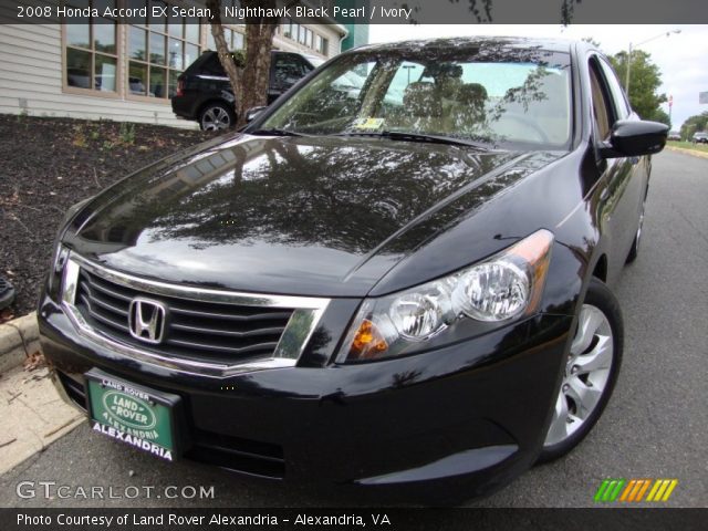 2008 Honda Accord EX Sedan in Nighthawk Black Pearl