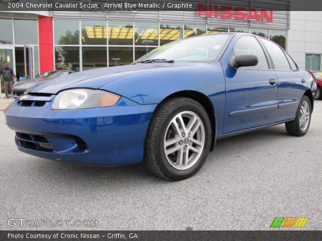 2004 Chevrolet Cavalier Sedan in Arrival Blue Metallic