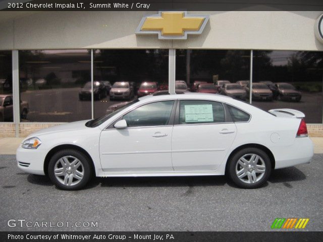 2012 Chevrolet Impala LT in Summit White