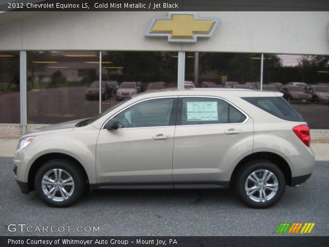 2012 Chevrolet Equinox LS in Gold Mist Metallic