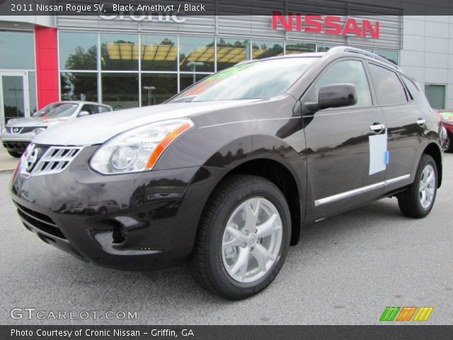 2011 Nissan Rogue SV in Black Amethyst