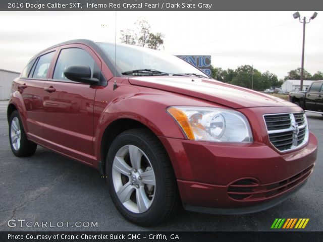 2010 Dodge Caliber SXT in Inferno Red Crystal Pearl