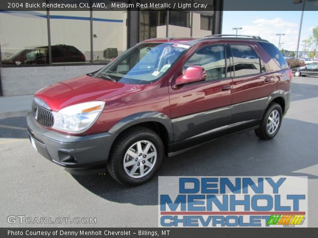 2004 Buick Rendezvous CXL AWD in Medium Red Metallic