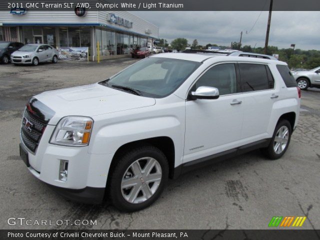 2011 GMC Terrain SLT AWD in Olympic White
