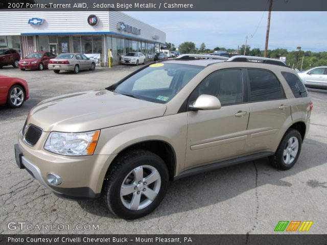 2007 Pontiac Torrent AWD in Sedona Beige Metallic
