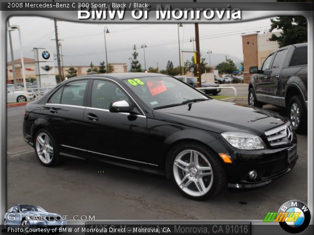 2008 Mercedes-Benz C 300 Sport in Black
