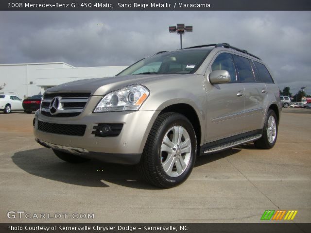 2008 Mercedes-Benz GL 450 4Matic in Sand Beige Metallic