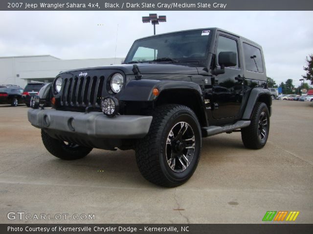 2007 Jeep Wrangler Sahara 4x4 in Black