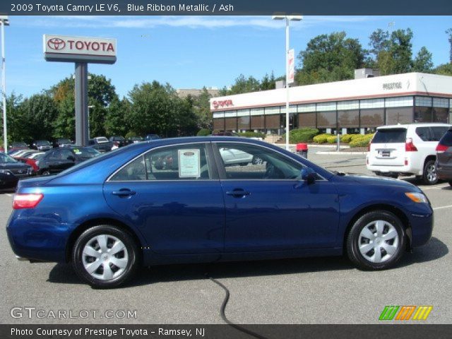 2009 Toyota Camry LE V6 in Blue Ribbon Metallic