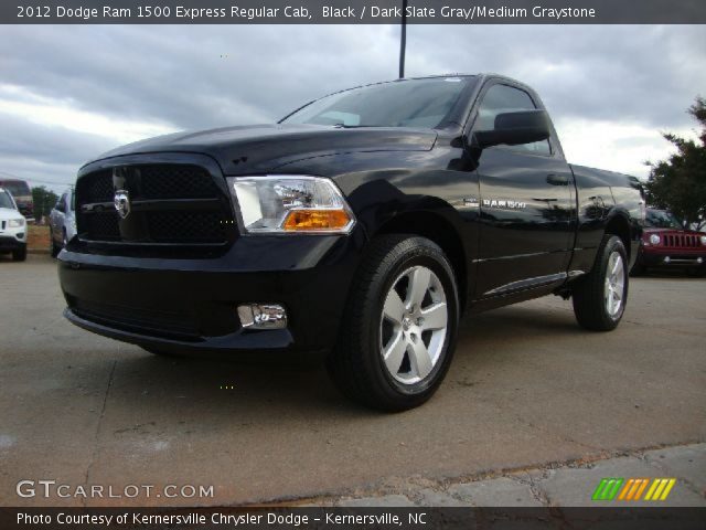 2012 Dodge Ram 1500 Express Regular Cab in Black